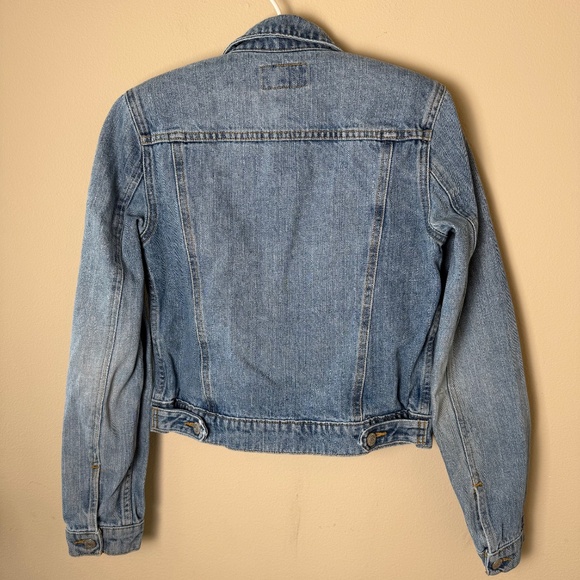Vintage Polo Jeans Co Ralph Lauren Denim Jacket Womens Small 90s Y2K Coat - Picture 3 of 7